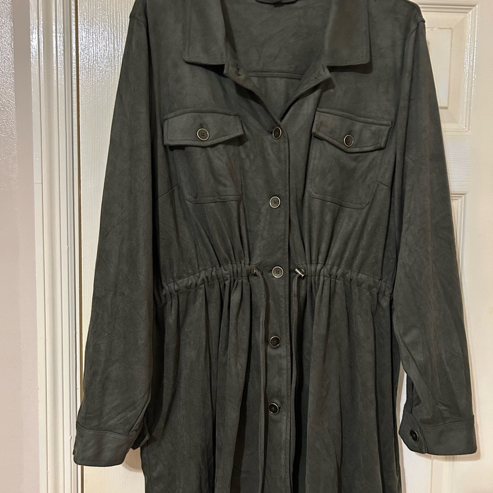 Torrid Olive Green Casual Dress